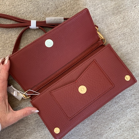 Hammitt AJ in Pomodoro Red with Heirloom Gold Rivets!! Brand New!!! - Picture 3 of 7